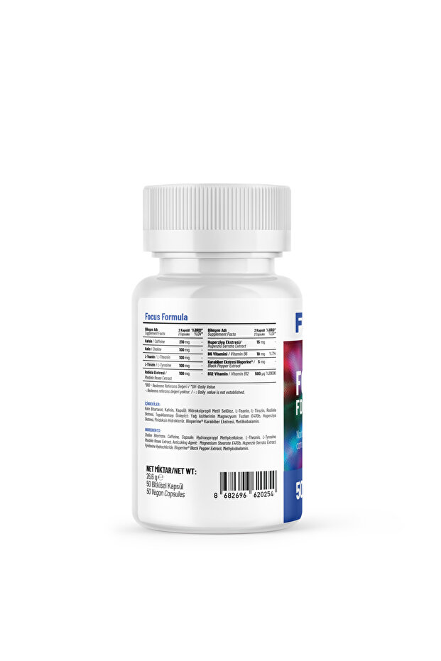 Focus Formula - 50 Kapsül - 2