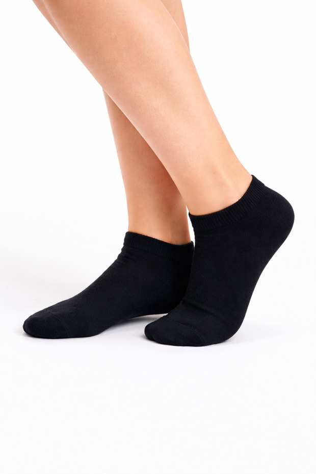 6'lı Unisex Basic Patik Çorap - 2