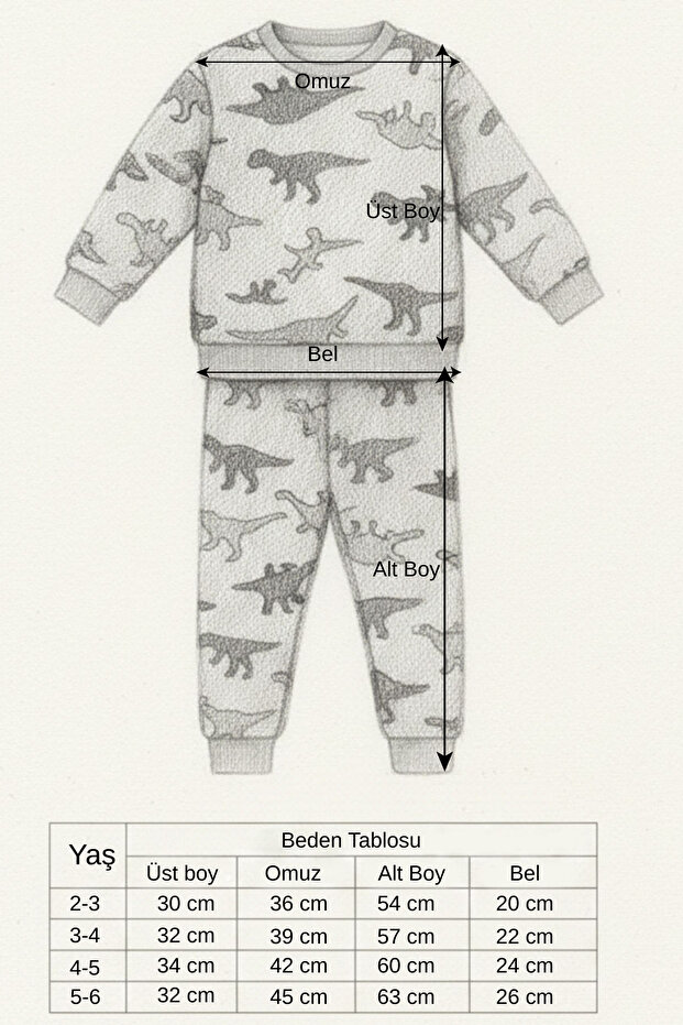 مجموعة الأولاد من ويلسوفت بنمط الديناصور - 3