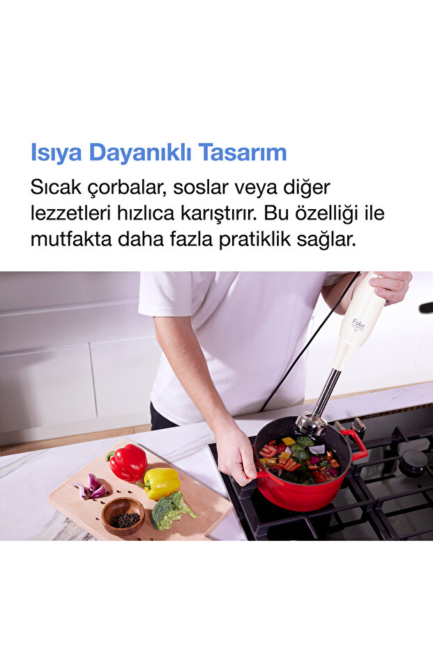 Stor Blender Seti Krem - 5