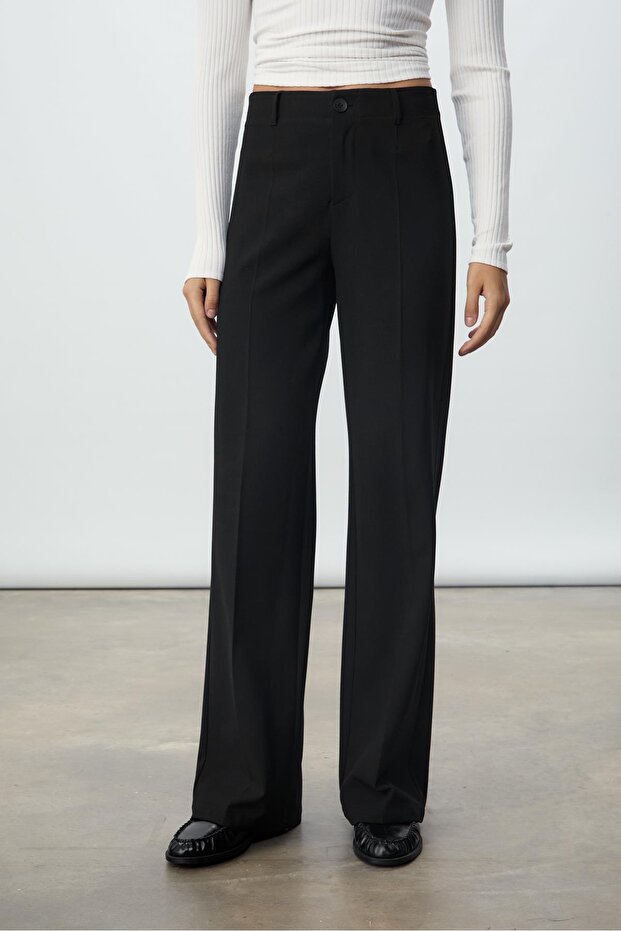 Geniş paça pantolon - 2