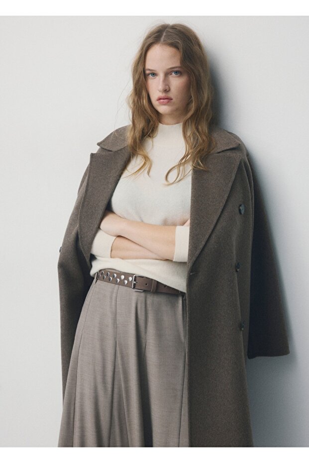 Zımbalı süet kemer - 2