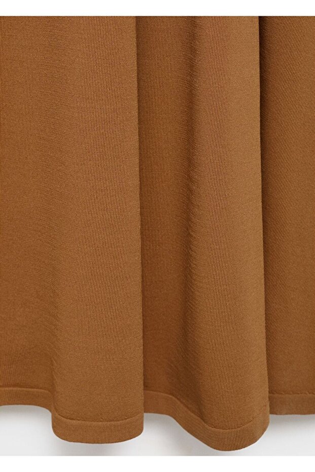 Uzun triko elbise - 5