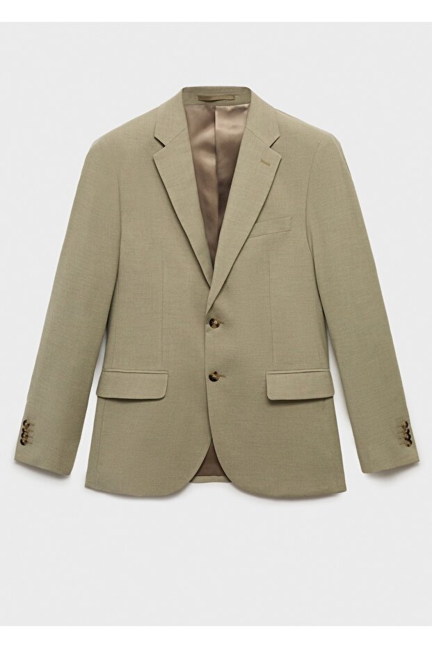 Slim fit Milan kumaş blazer ceket - 3