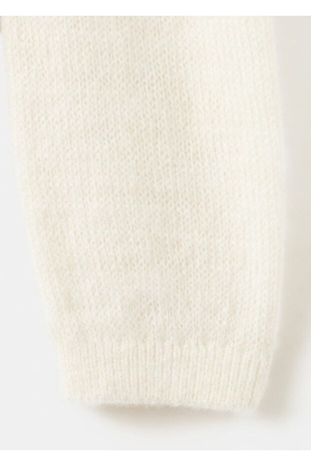 Dantel triko hırka - 5