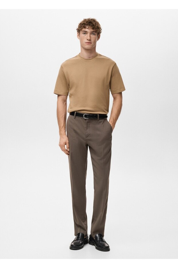 Medium weight regular fit tişört - 2