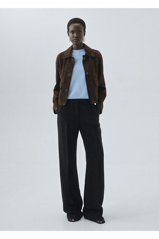 Kısa kollu yün kazak - 2