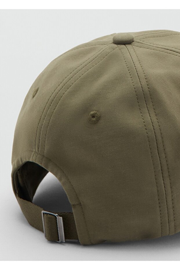 Düz pamuklu şapka - 3