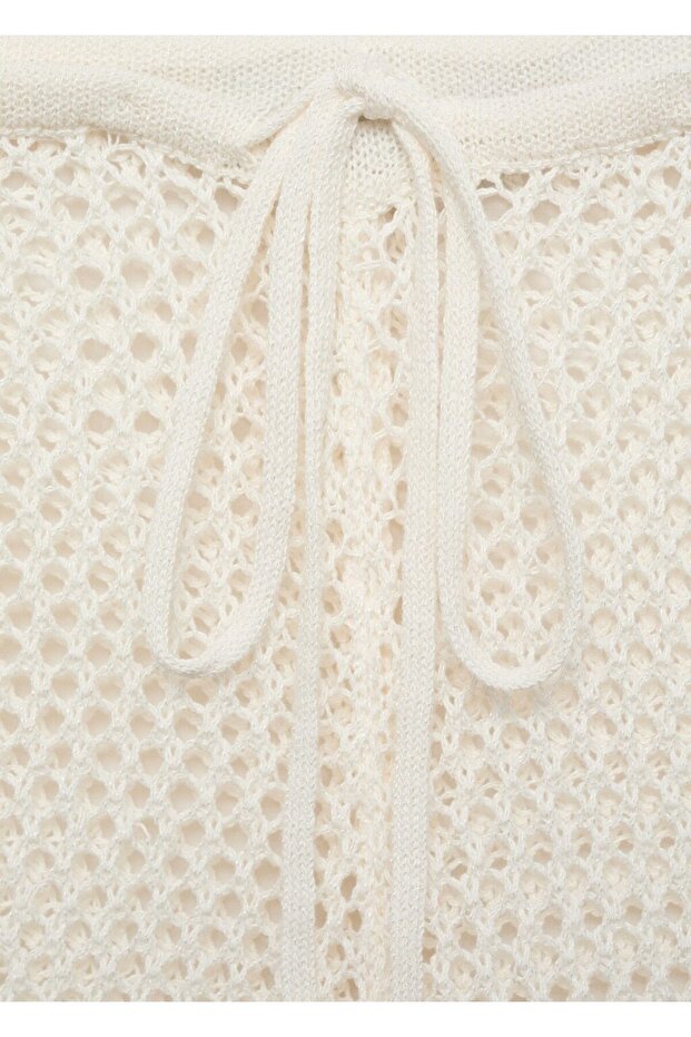 Kroşe flare pantolon - 7