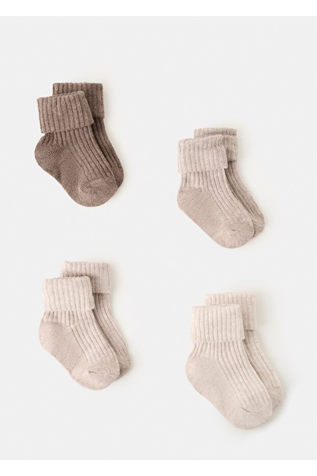 4'lü fitilli çorap - 1