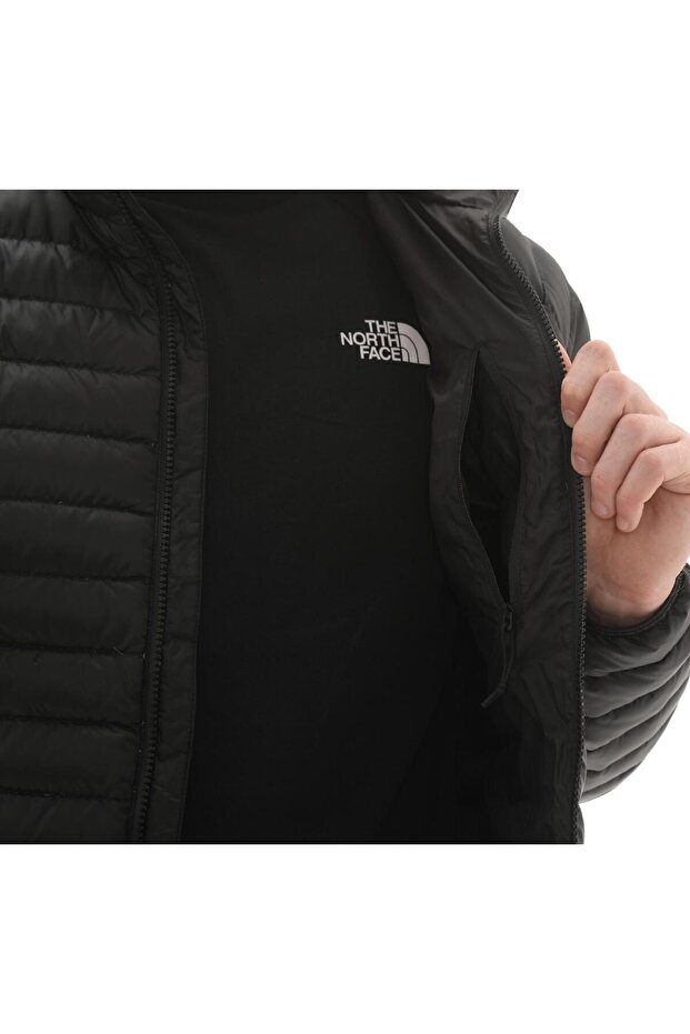 F0A87GY4HF1-R M Bettaforca Lt Down Jacket Erkek Ceket Siyah - 5