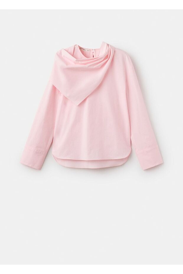 Mendilli poplin bluz - 3