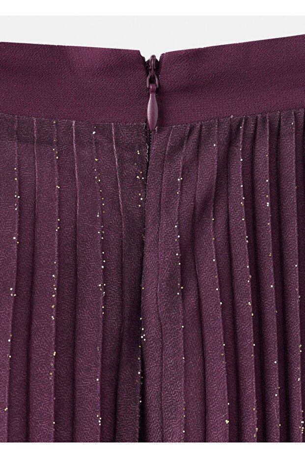 Pileli evaze etek - 8