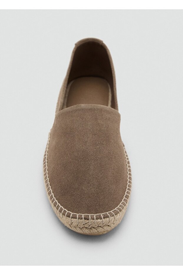 Jüt süet deri espadril - 6