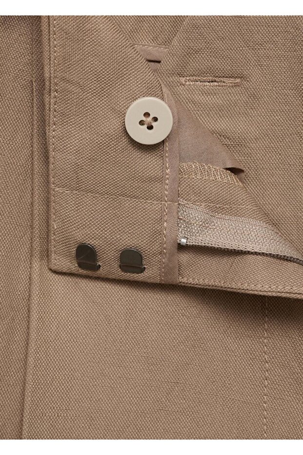 Keten bermuda şort - 5