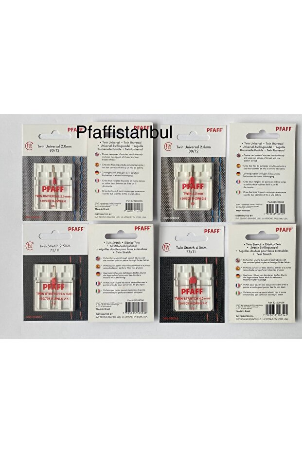 Çift Iğne Seti 4'lü - 1