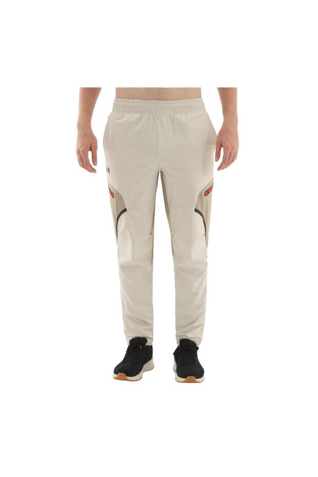 A1390256-110 Ua Unstoppable Cargo Pant بنطال رياضي رجالي باللون الأبيض