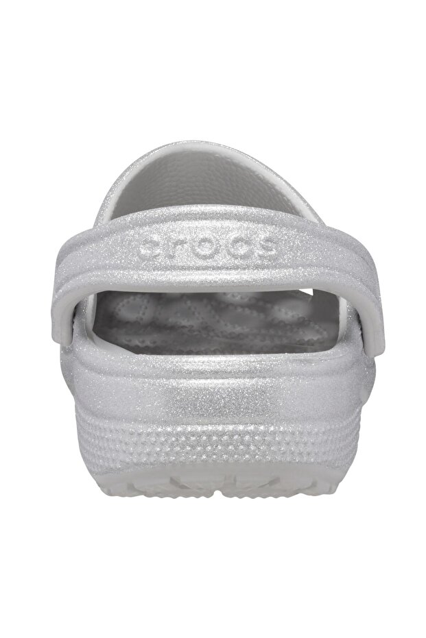 Classic Glitter Clog Silver Glitter - 5