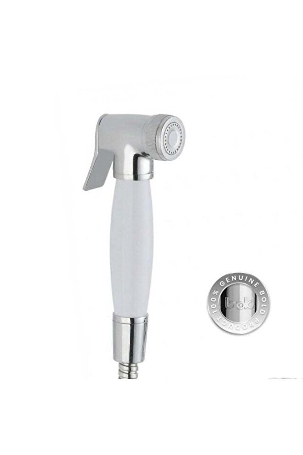 Lure Brass Bidet Shattaf – Handheld Hot & Cold Control, Premium Chrome Finish, Low Pressure