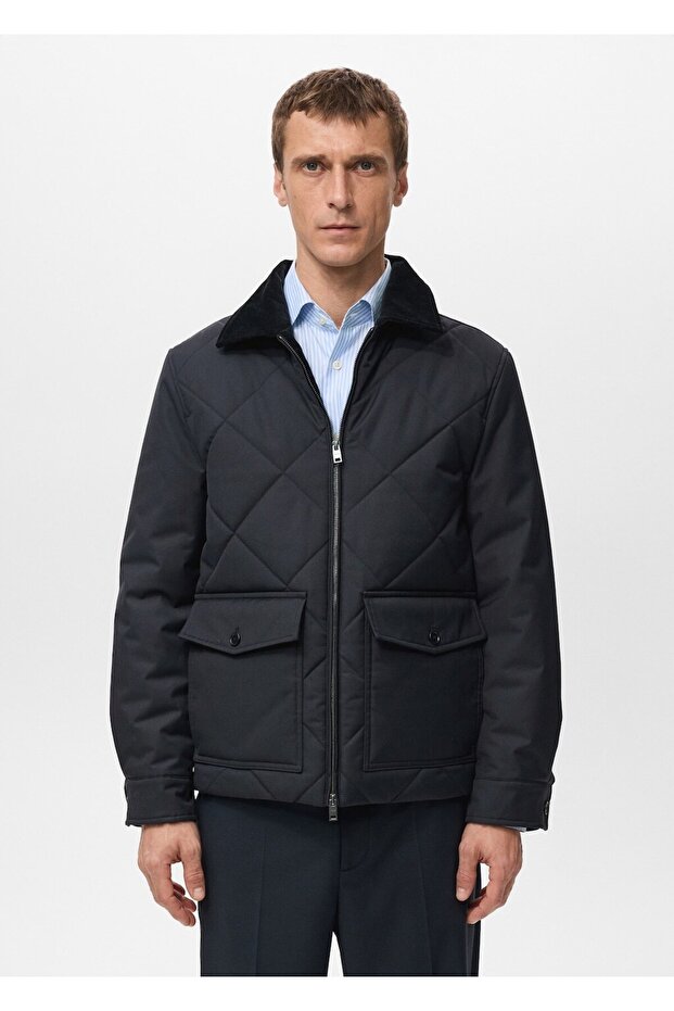 Su itici kapitone ceket - 1