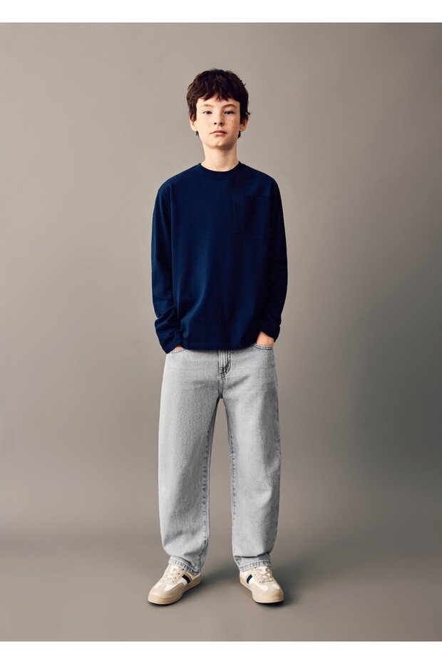 Balon jean pantolon - 1