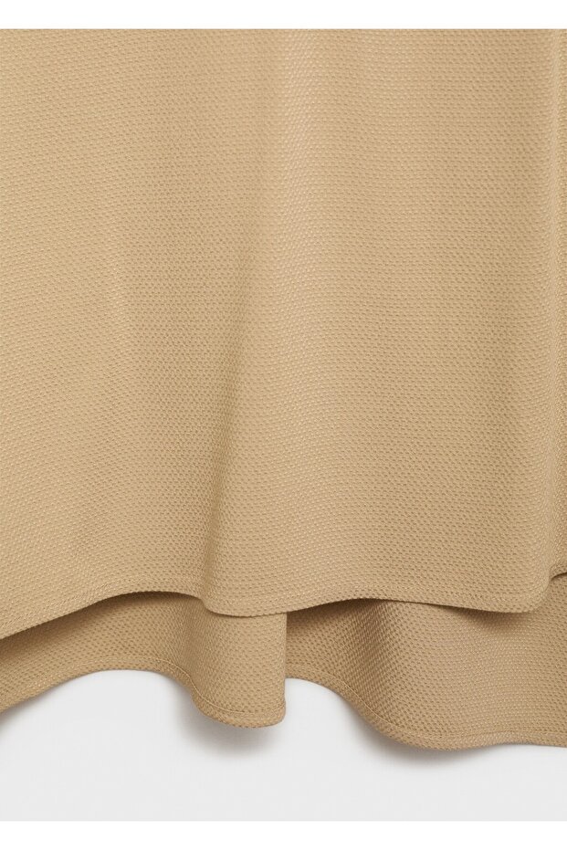 Oversize dökümlü bluz - 5