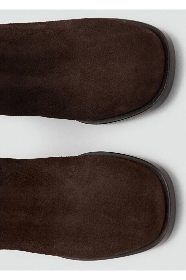 Topuklu süet bot - 4