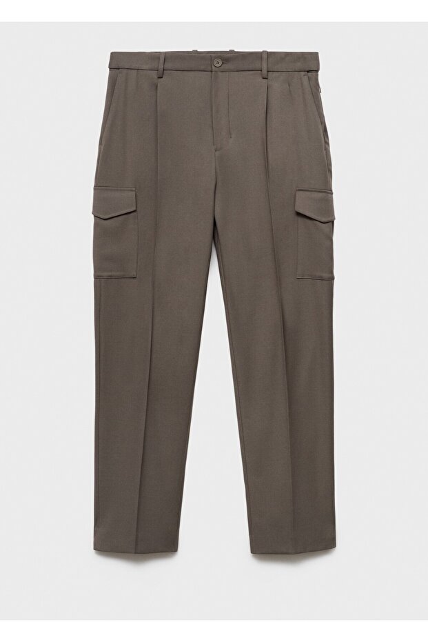 Dar kesim kargo pantolon - 3