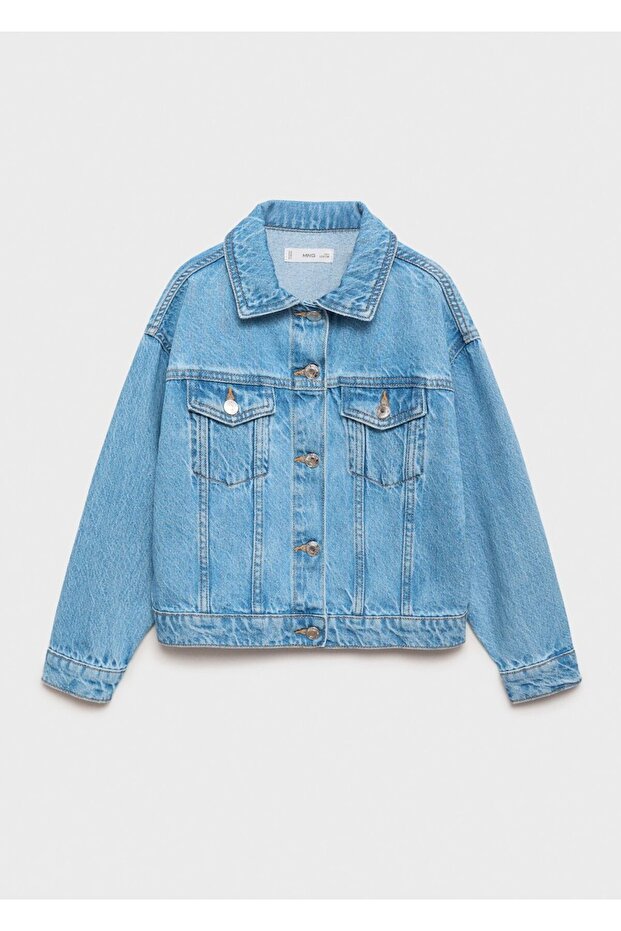 Klasik denim ceket - 3