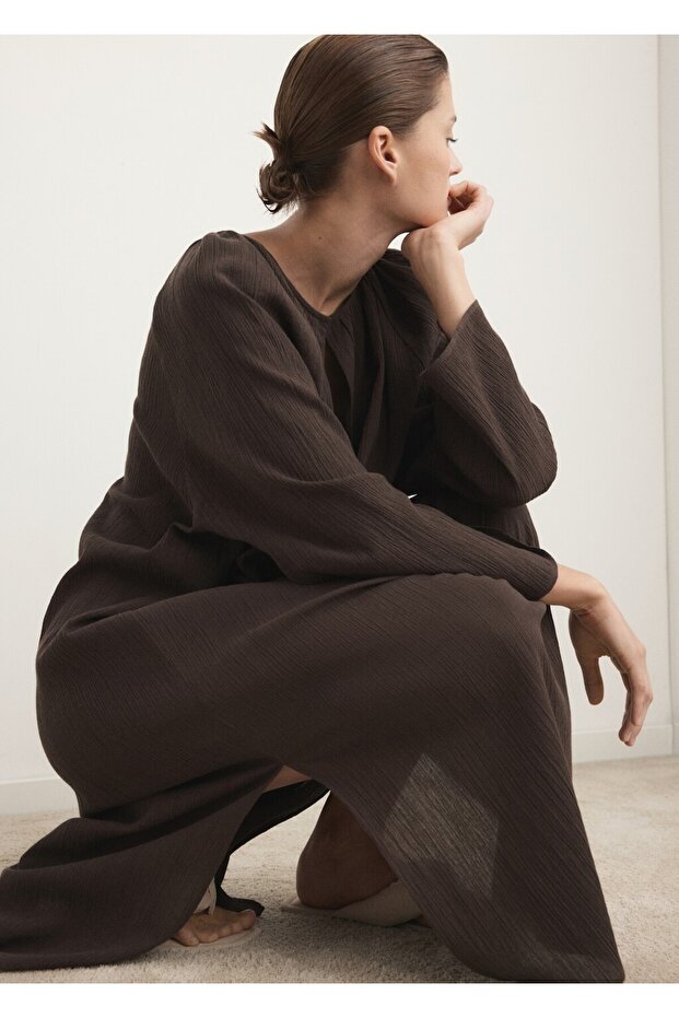 Bambu şifon gecelik - 7