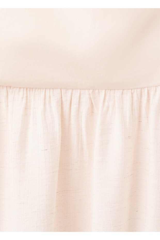 Asimetrik pileli elbise - 5