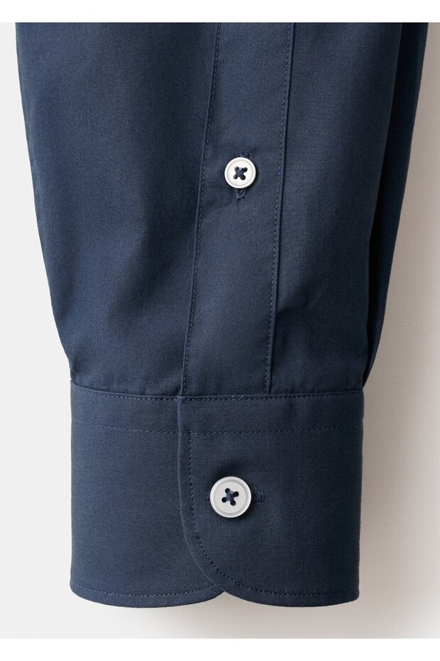 Regular fit %100 pamuklu gömlek - 5