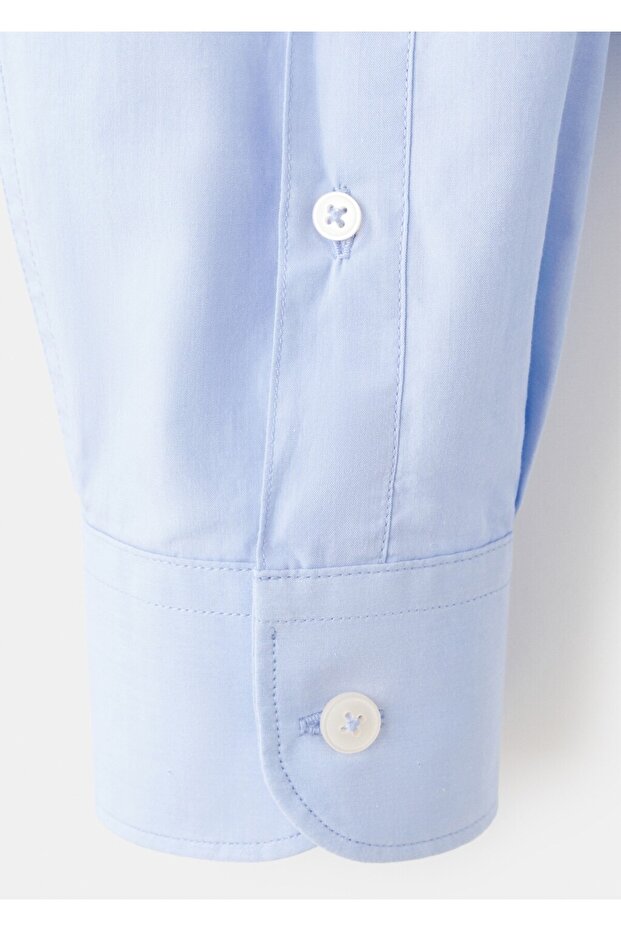 Regular fit %100 pamuklu gömlek - 5