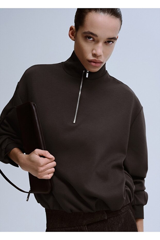 Balon etkili sweatshirt - 1