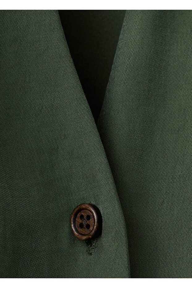 Halter yaka kemerli tulum - 5