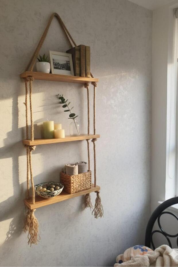 DEKORATİF DUVAR RAFI - 1