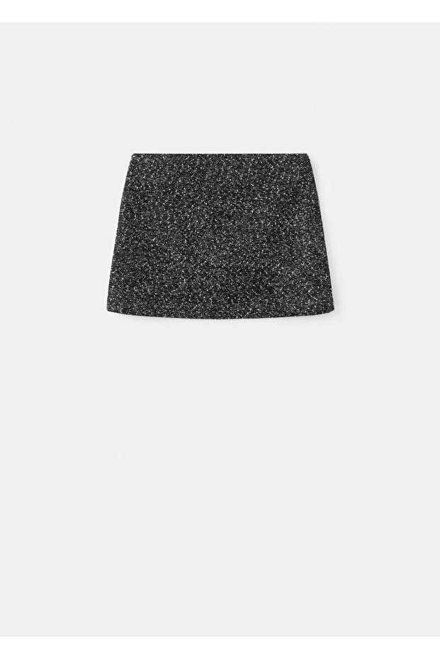 Kırçıllı triko etek - 3