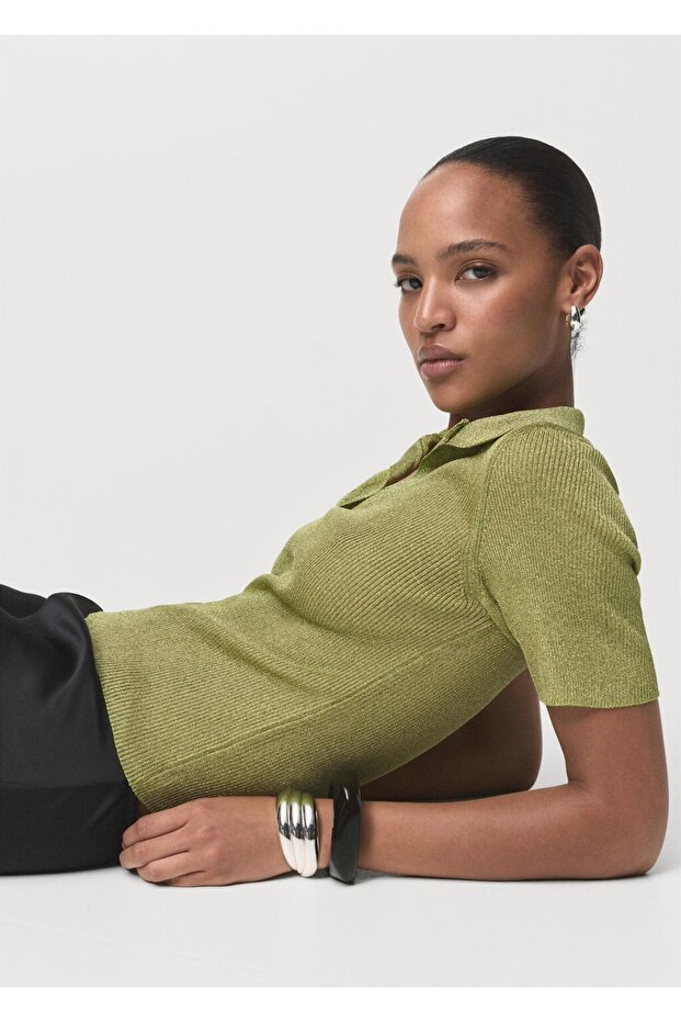 Simli polo yaka kazak - 7