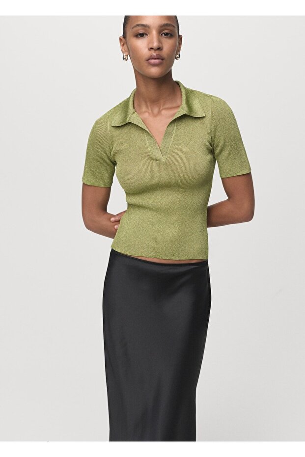 Simli polo yaka kazak - 1