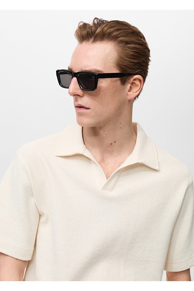 Dokulu regular fit polo gömlek - 6