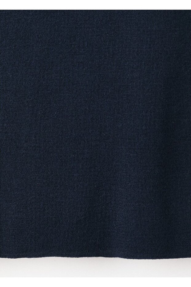 Yün karışımlı triko bluz - 5