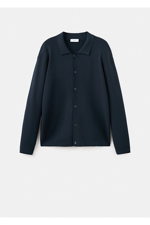 Konforlu ince triko hırka - 3