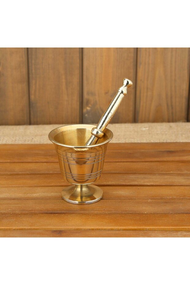 Bakır Havan - No 0 Boyu 8 CM - 1