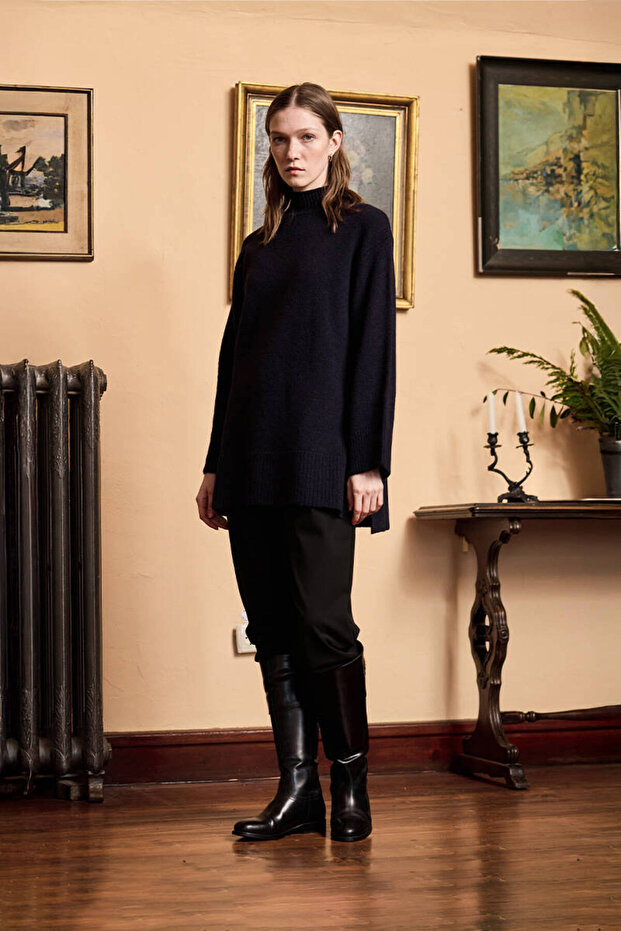 LACİVERT SOFT KAZAK - 6