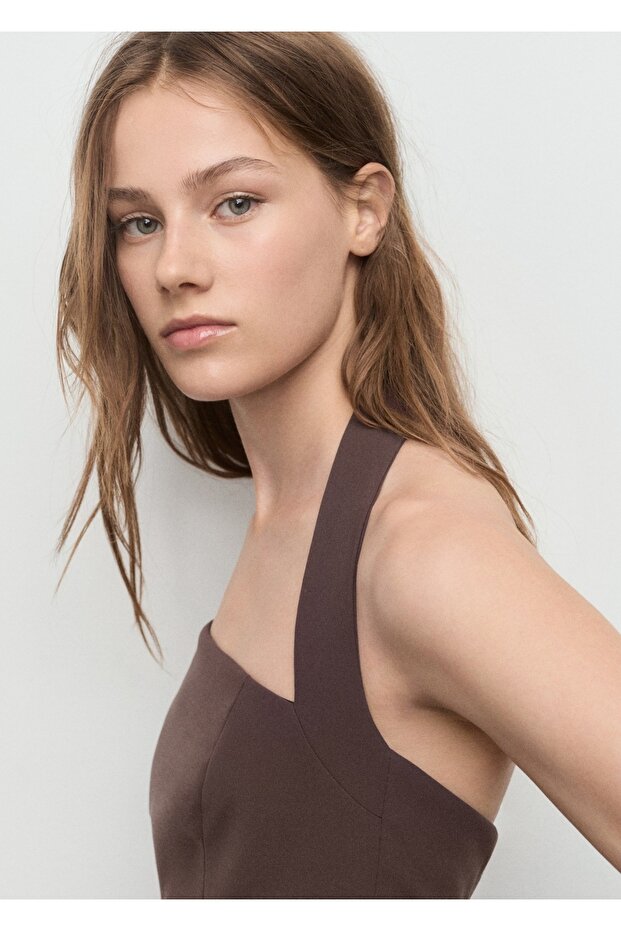 Boyundan askılı tulum - 6