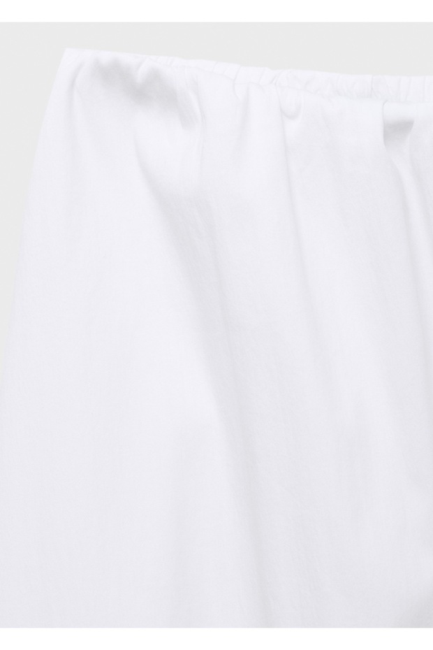 Evaze pamuklu etek - 5