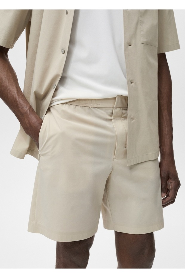Su tutmayan Bermuda şort - 6