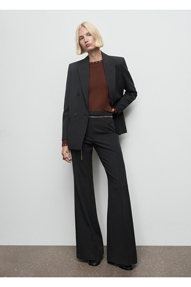 Zımbalı örgü kazak - 2