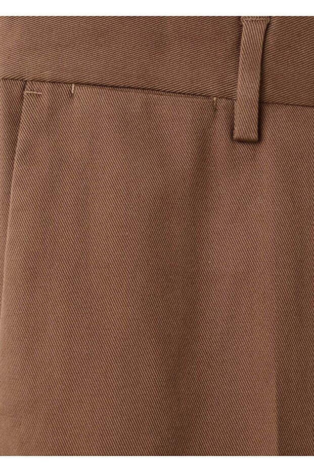 Regular fit pamuklu pantolon - 5