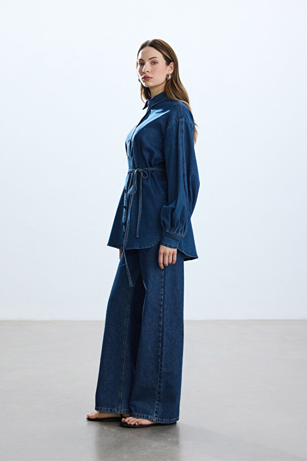 VINTAGE DENİM GÖMLEK - 6